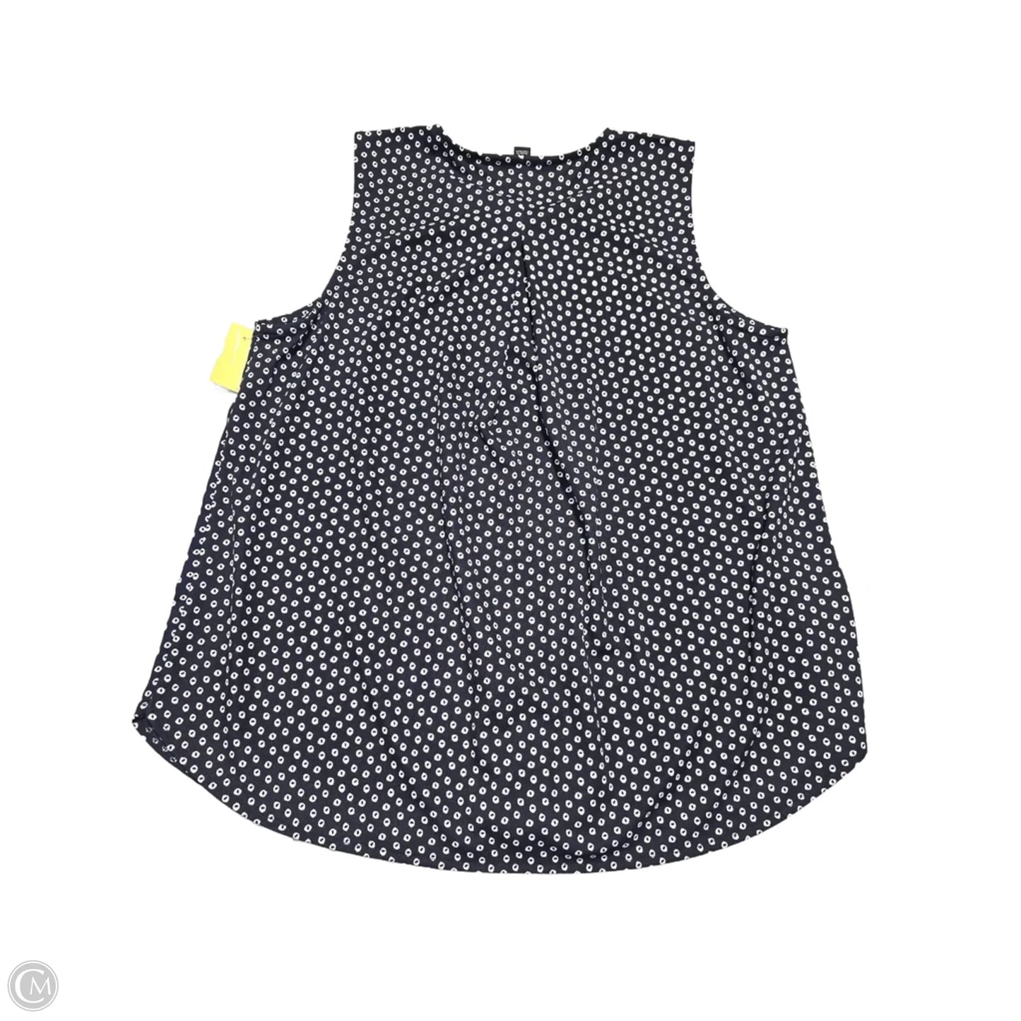 Top Sleeveless By Ann Taylor In Blue, Size: S