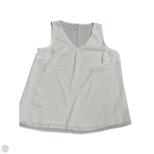 Tank Top By Nine West In White, Size: Xs