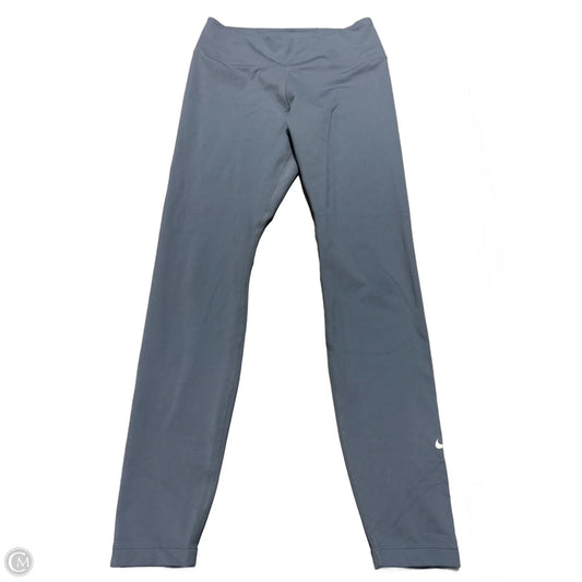 Athletic Leggings By Nike In Blue, Size: M