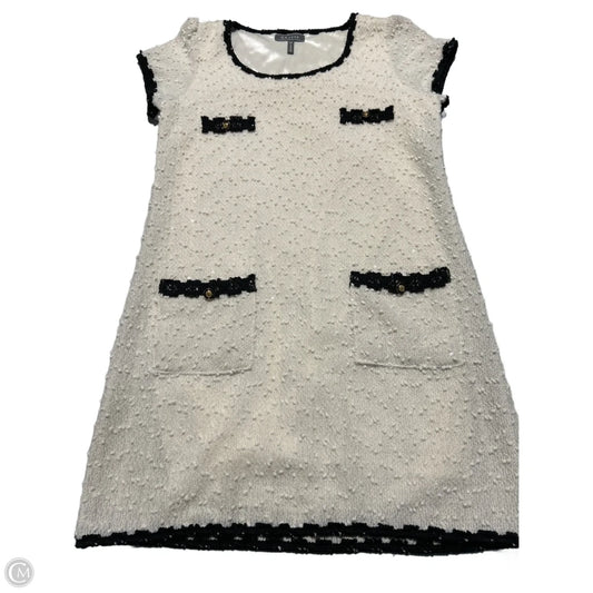 Dress Casual Short By Gracia In White, Size: M