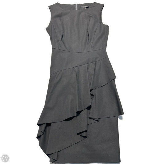Dress Casual Midi By Banana Republic In Black, Size: S