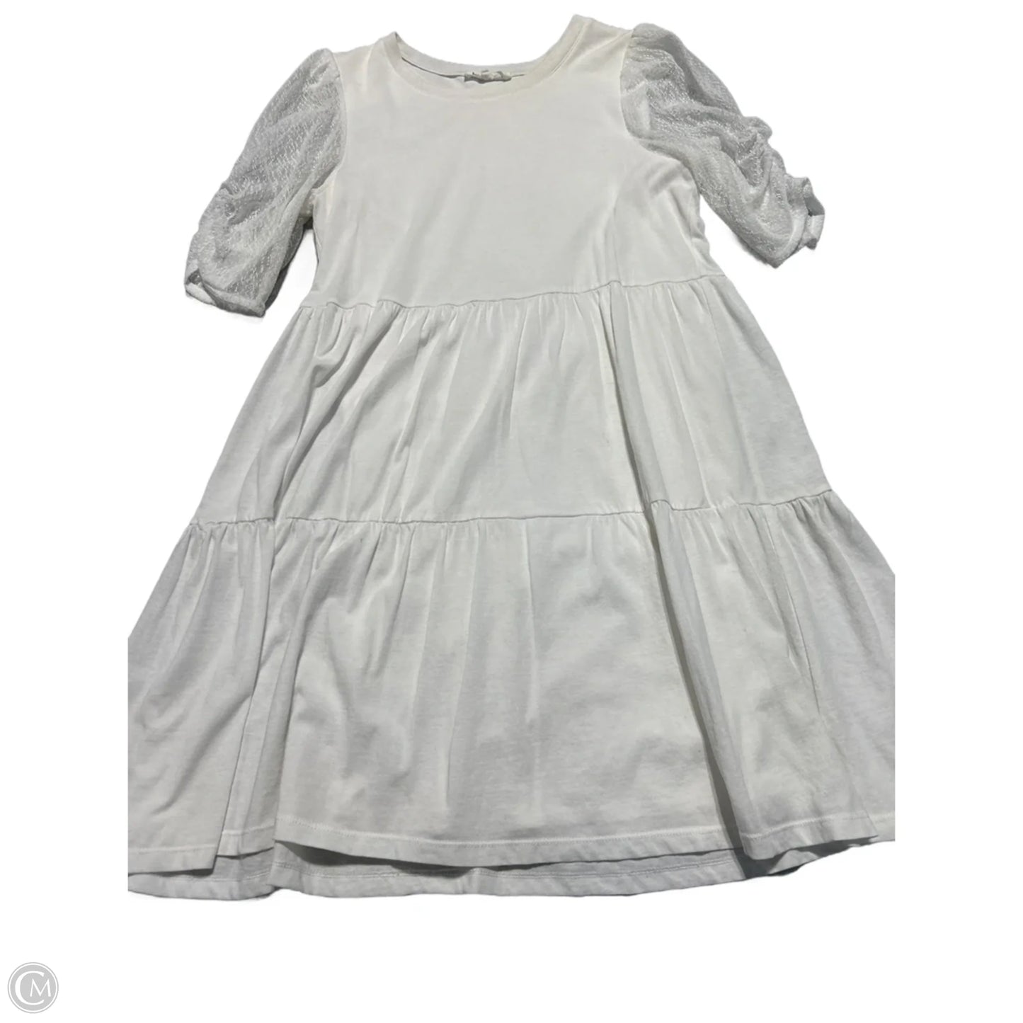 Dress Casual Short By Heartloom In White, Size: Xs