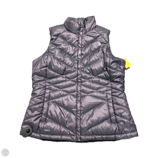 Vest Puffer & Quilted By The North Face In Purple, Size: L