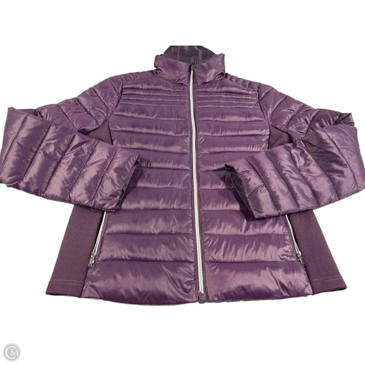 Coat Puffer & Quilted By Ci Sono In Purple, Size: L