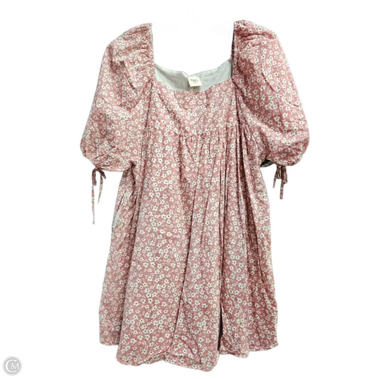 Dress Casual Short By Hayden La In Pink, Size: 3x