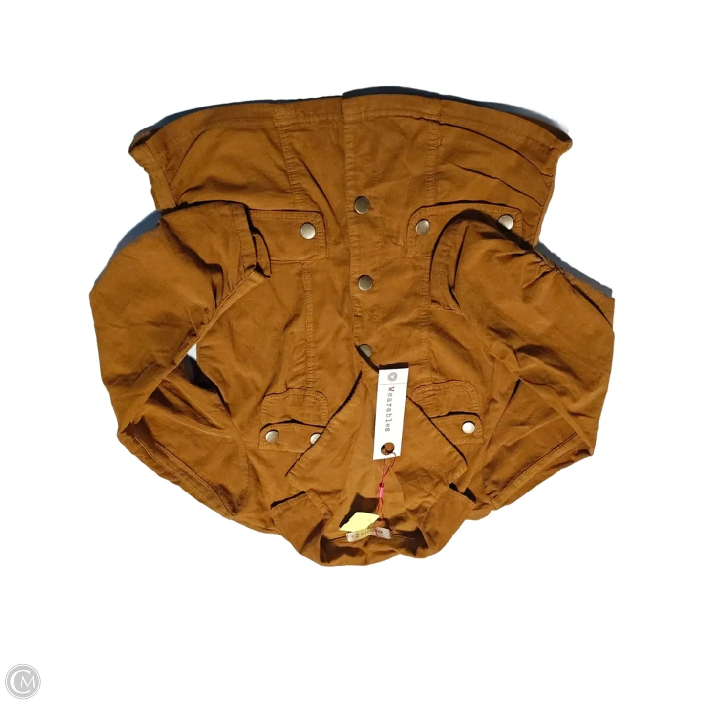 Top Long Sleeve By Cmb In Yellow, Size: S