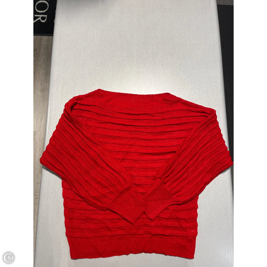 Sweater By Cme In Red, Size: Xl