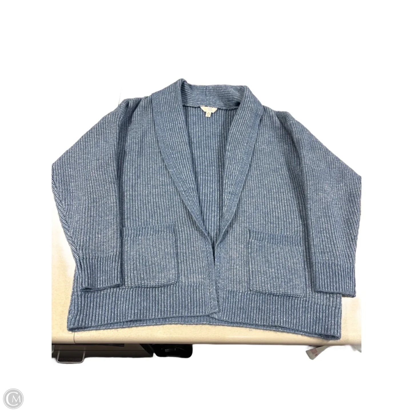 Cardigan By Time And Tru In Blue, Size: Xl
