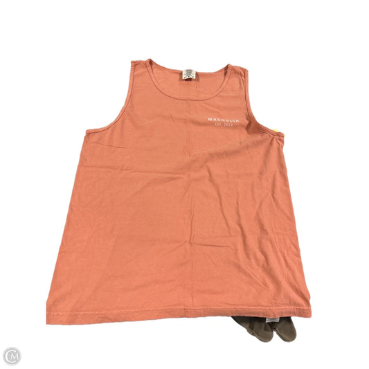 Tank Top By Comfort Colors In Orange, Size: M