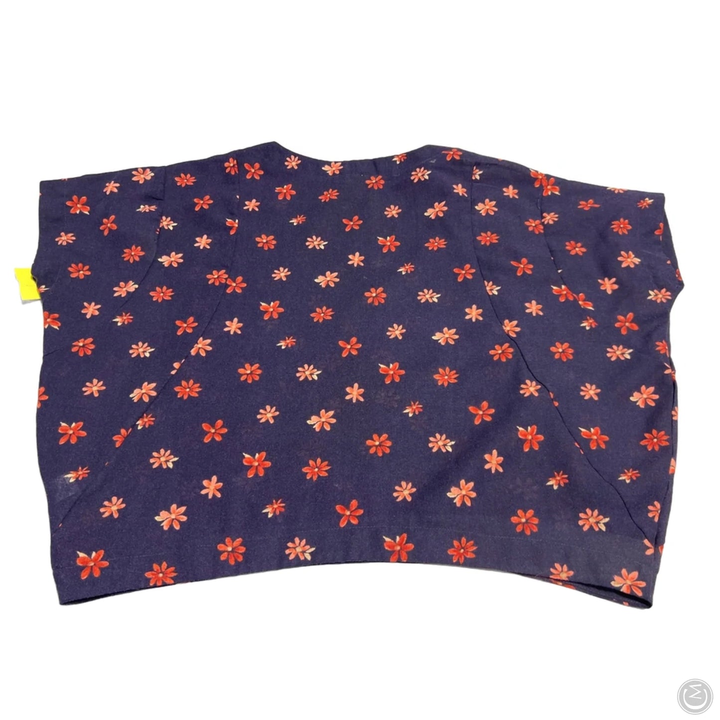 Top Short Sleeve By Easel In Orange & Purple, Size: M