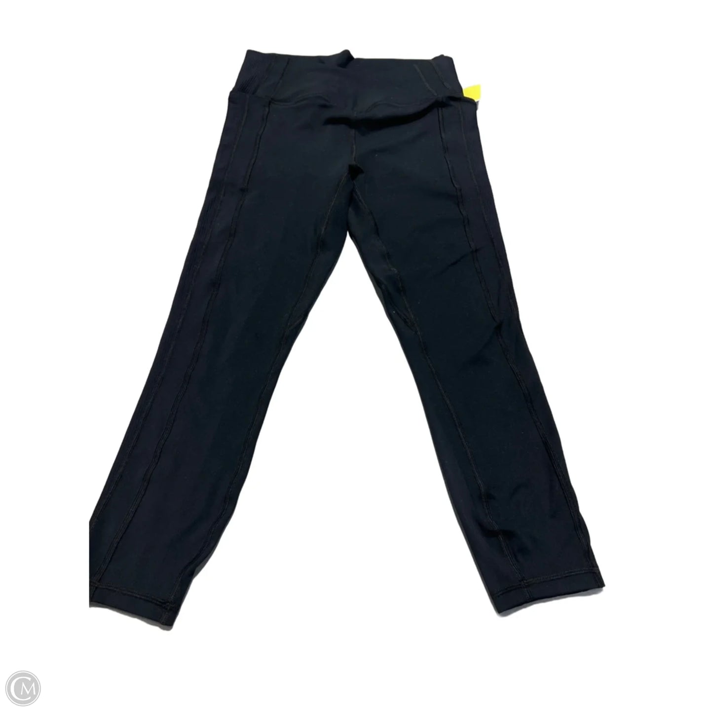 Athletic Leggings By Under Armour In Black, Size: M