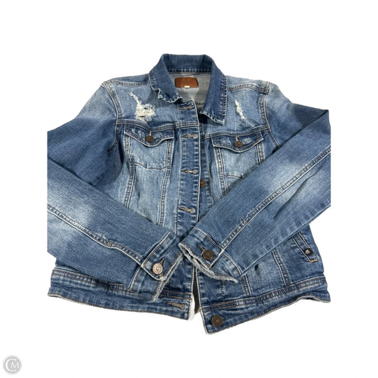 Jacket Denim By Cmc In Blue Denim, Size: M