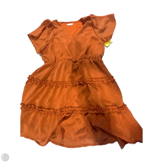 Dress Casual Short By Altard State In Orange, Size: L