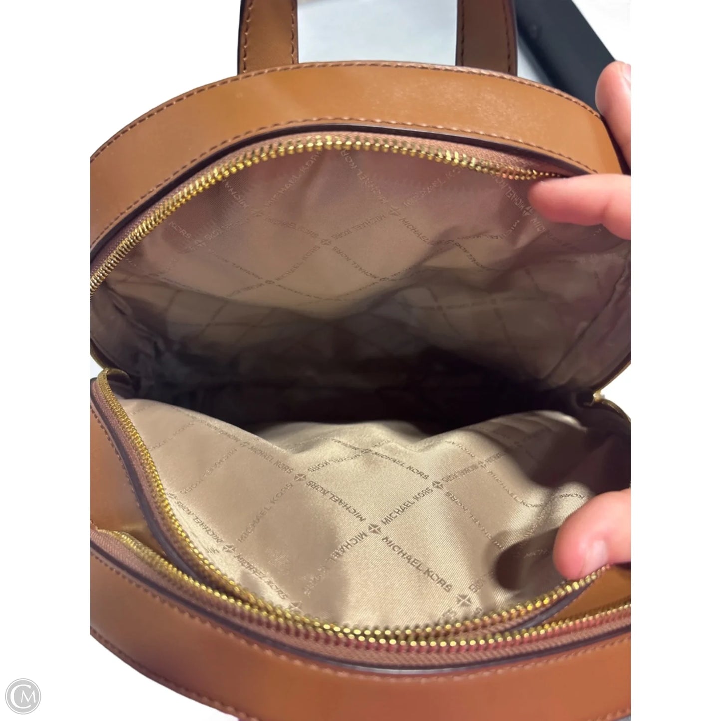 Backpack Designer By Michael Kors, Size: Large