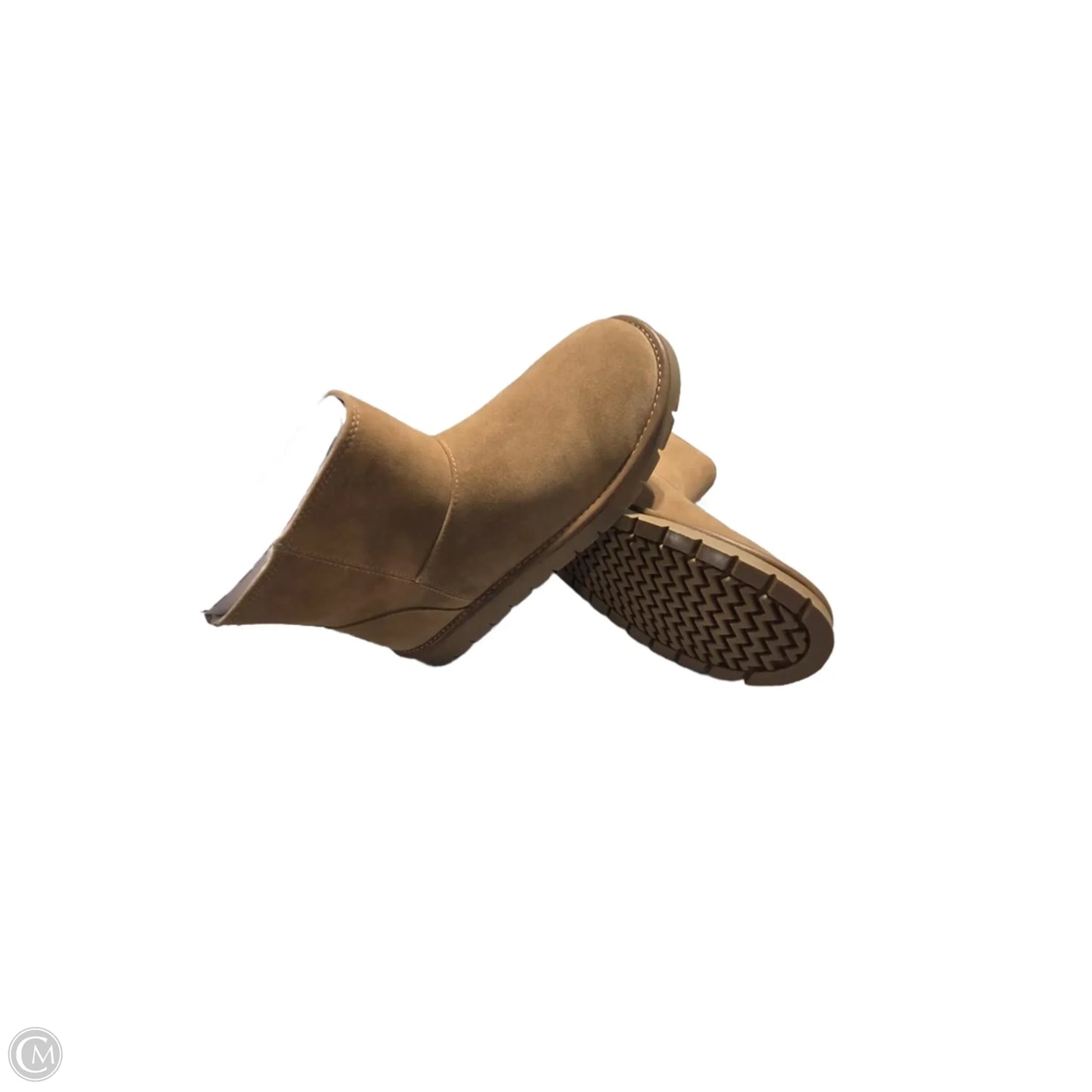 Boots Ankle Flats By Universal Thread In Brown, Size: 9