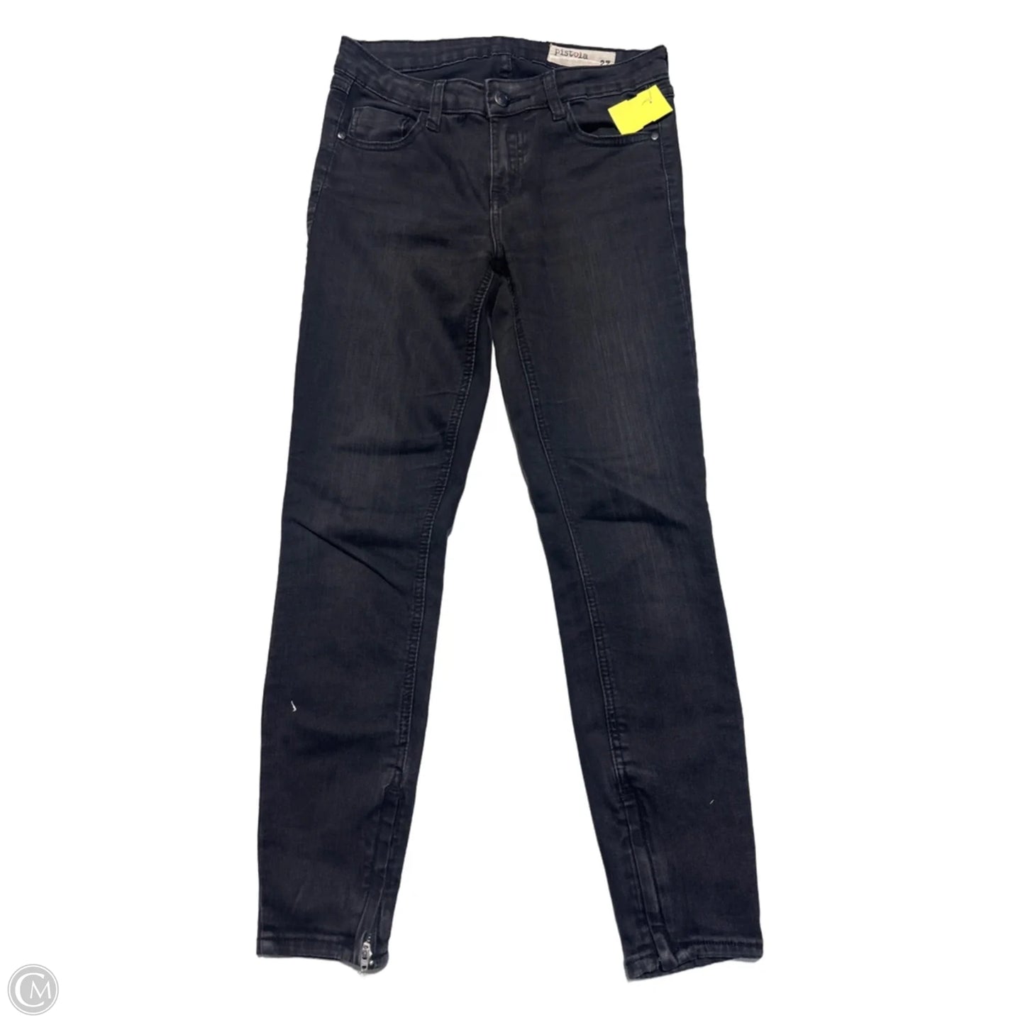 Jeans Straight By Pistola In Black, Size: 4