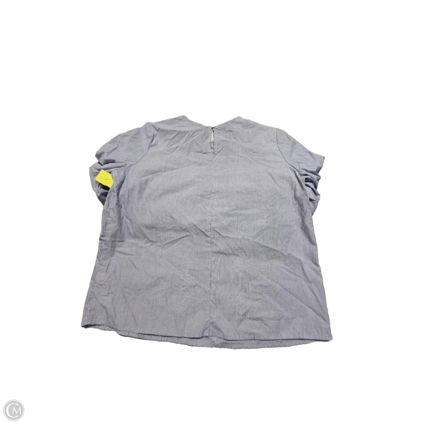 Top Long Sleeve By Who What Wear In Blue, Size: S