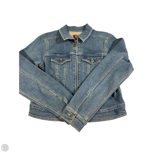 Jacket Denim By Cmc In Blue Denim, Size: S