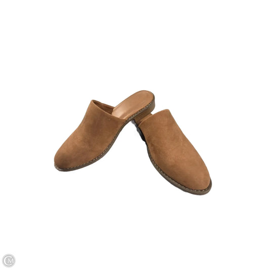 Shoes Flats By Universal Thread In Brown, Size: 7.5