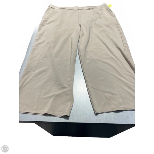 Pants Dress By Eileen Fisher In Tan, Size: 2x