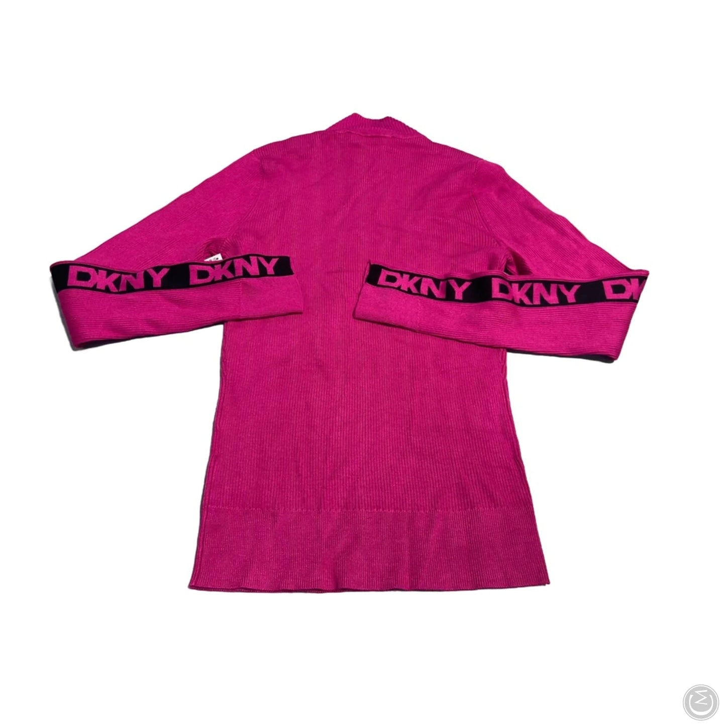 Top Long Sleeve By Dkny In Pink, Size: S