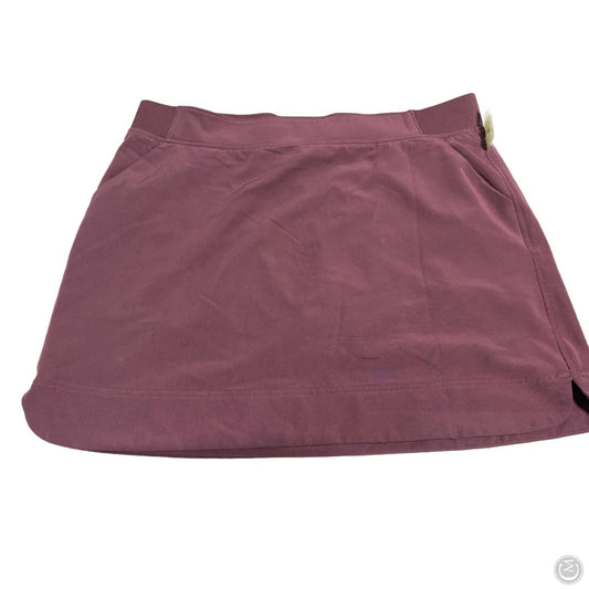Athletic Skort By 32 Degrees In Maroon, Size: Xl
