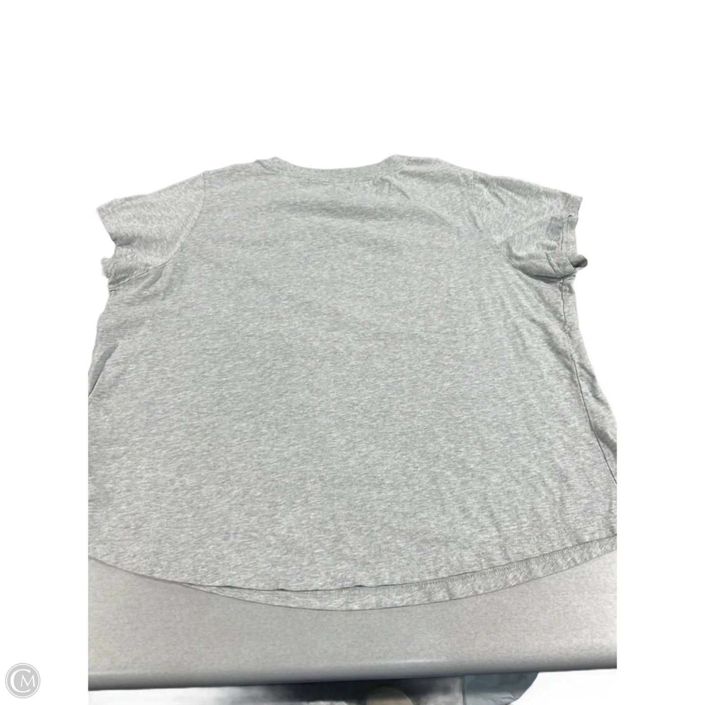 Top Short Sleeve By Puma In Grey, Size: 2x