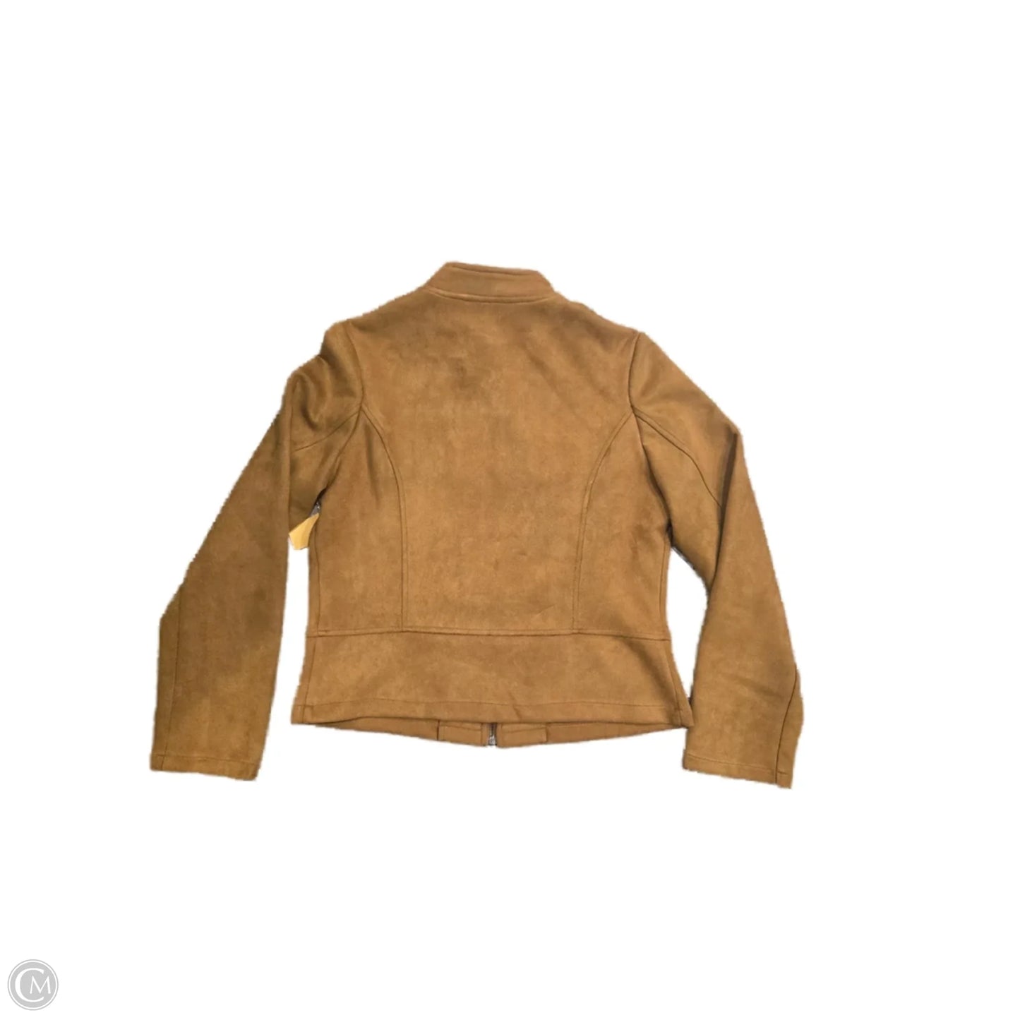 Jacket Denim By Solitaire In Brown, Size: S