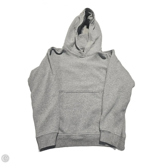 Athletic Sweatshirt Hoodie By Lululemon In Grey, Size: S