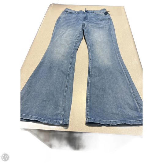 Jeans Boot Cut By Cmc In Blue Denim, Size: 12