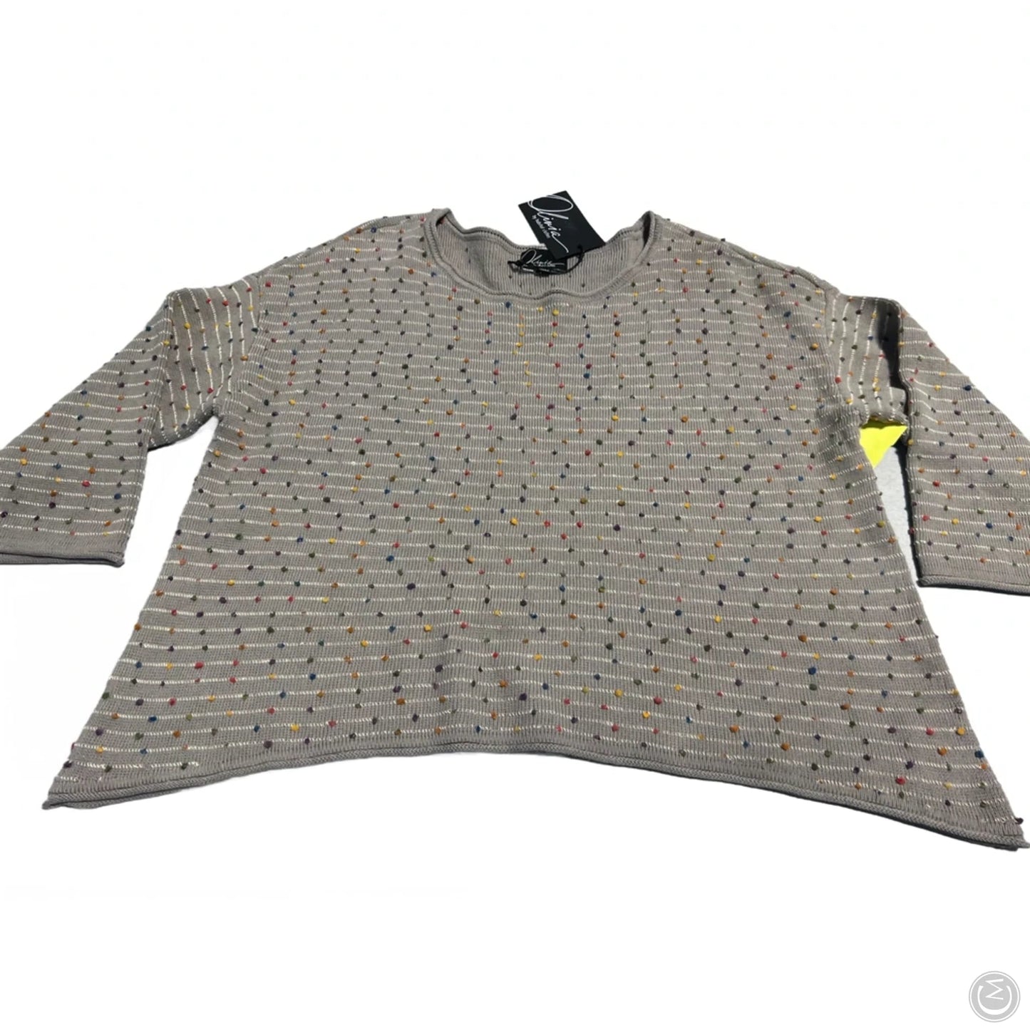 Sweater By Habitat In Grey, Size: L