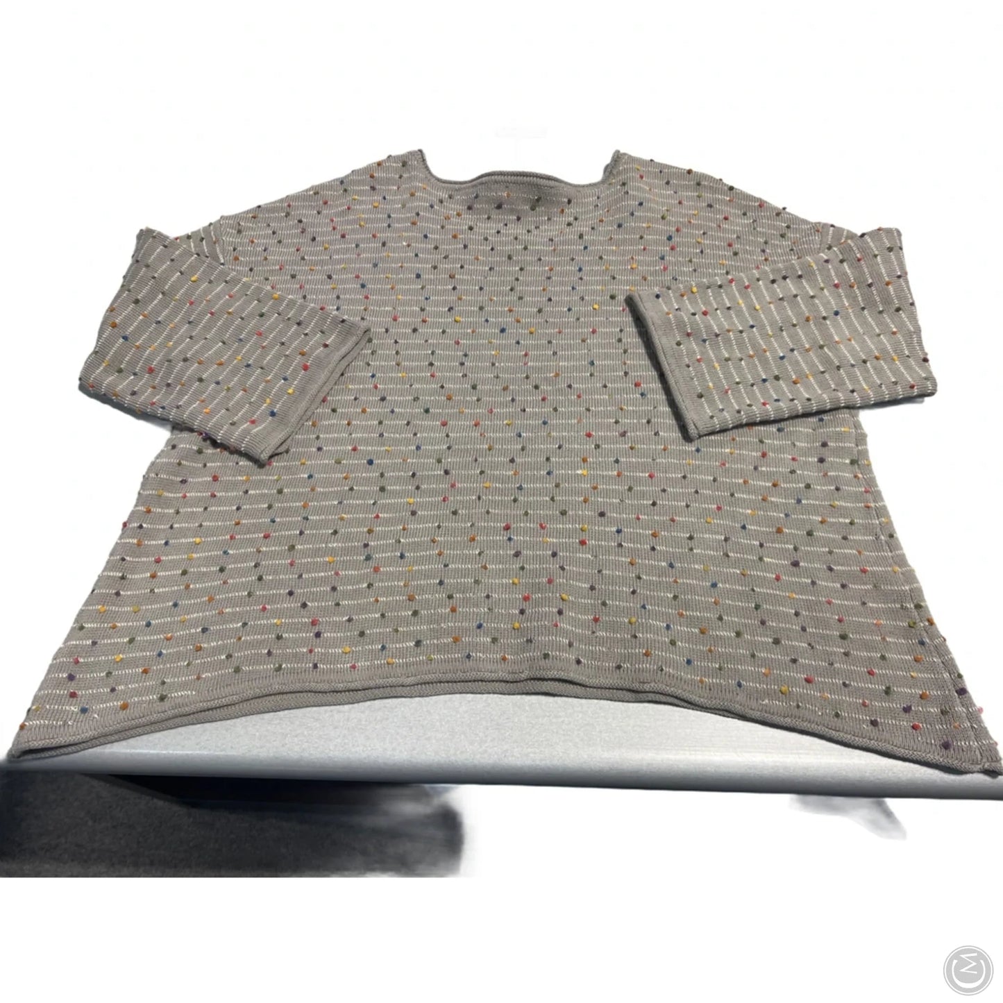 Sweater By Habitat In Grey, Size: L