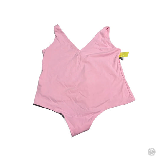 Bodysuit By Cme In Pink, Size: Xl