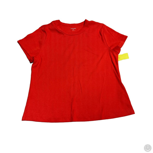 Top Short Sleeve By Old Navy In Red, Size: Xl