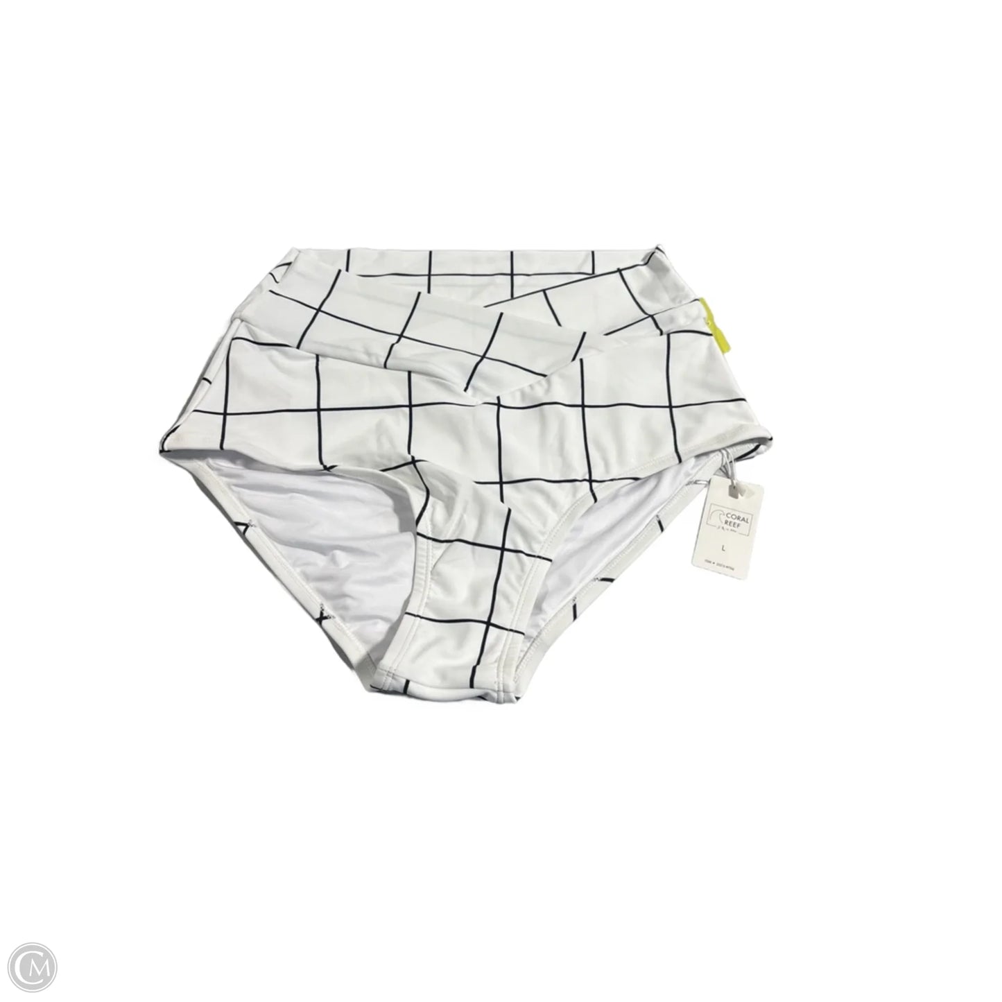 Swimsuit Bottom By Cme In White, Size: L