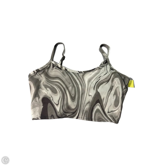 Athletic Bra By Pink In Grey, Size: M