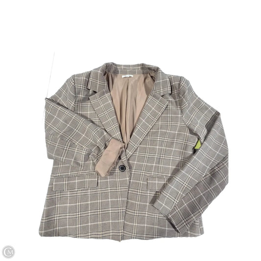 Blazer By Maurices In Tan, Size: L