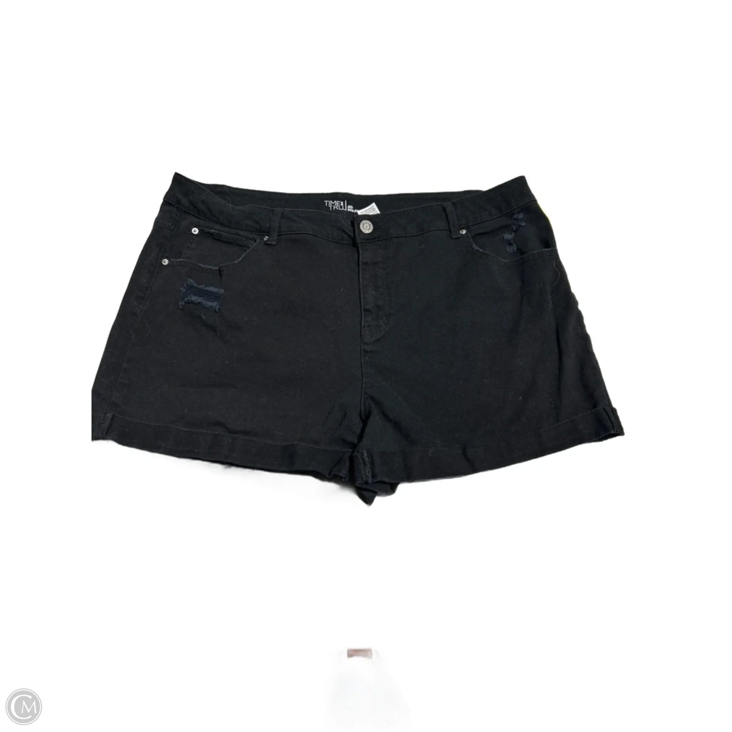Shorts By Time And Tru In Black, Size: 20