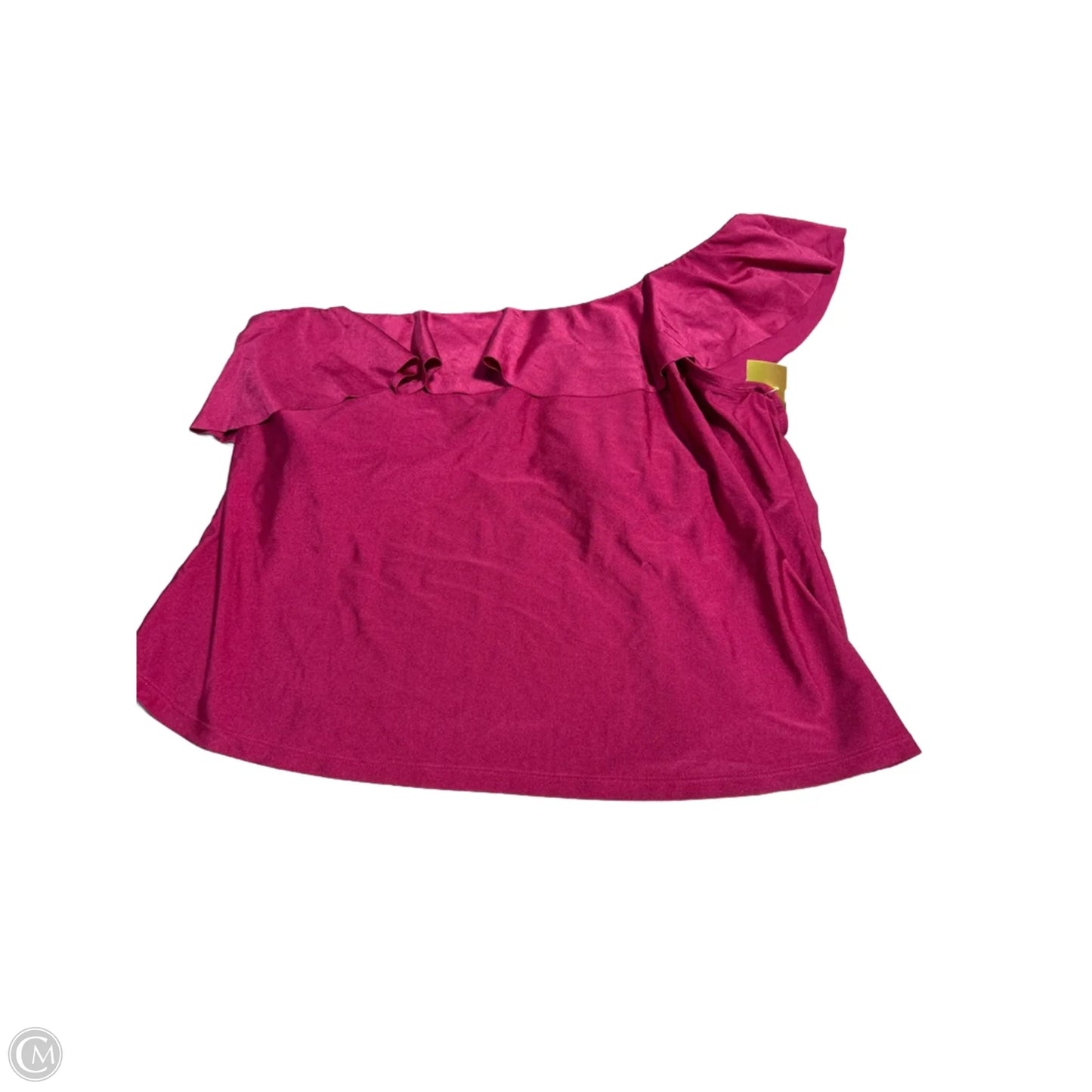 Swimsuit Top By Time And Tru In Pink, Size: 2x