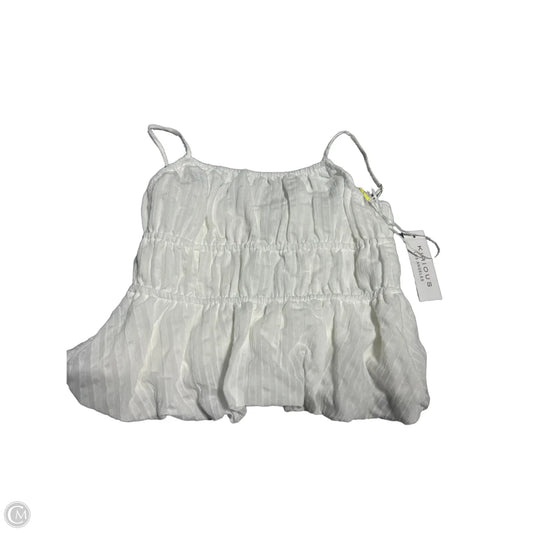 Tank Top By Kirious In White, Size: S