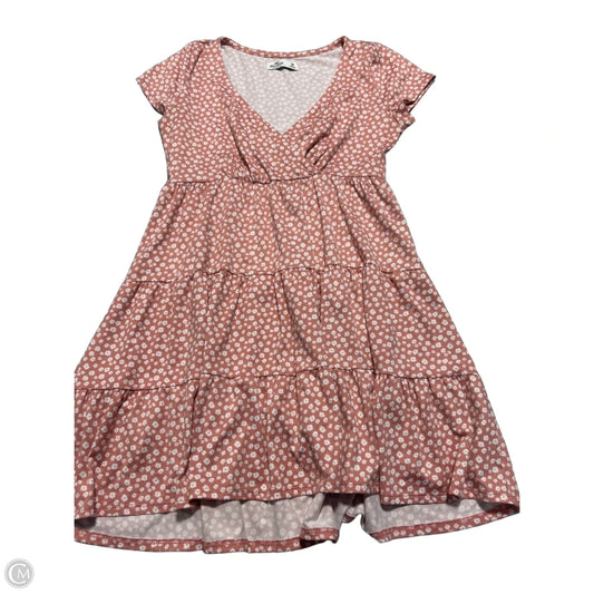 Dress Casual Short By Hollister In Pink, Size: M
