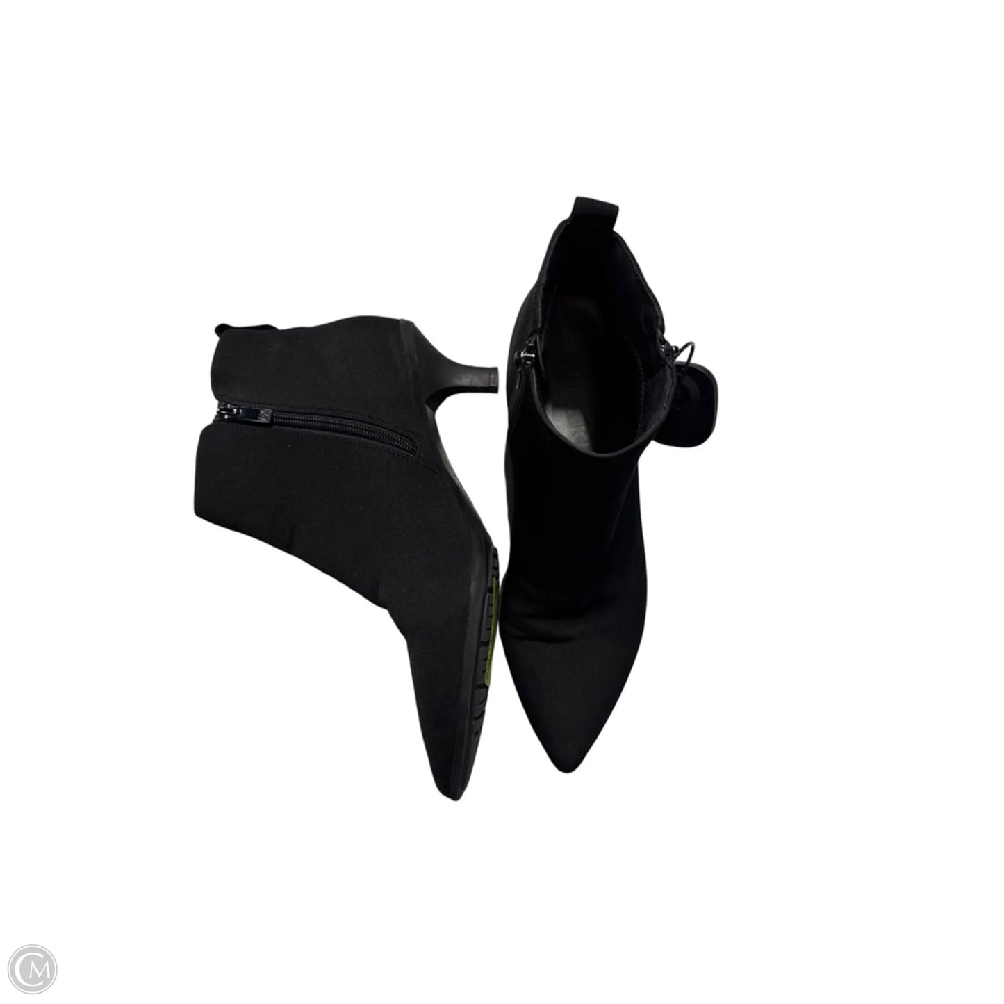 Boots Ankle Heels By Anne Klein In Black, Size: 9