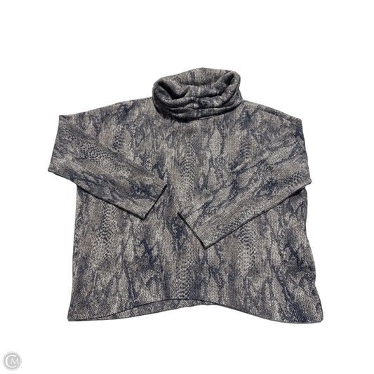 Top Long Sleeve By Clara Sun Woo In Blue & Grey, Size: Xl