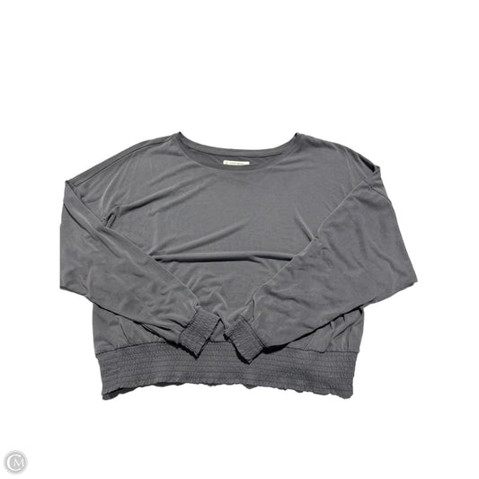 Top Long Sleeve By Lucky Brand In Grey, Size: Xl