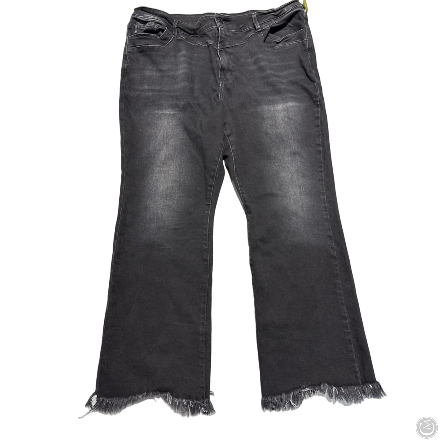 Jeans Straight By Kancan In Black, Size: 22