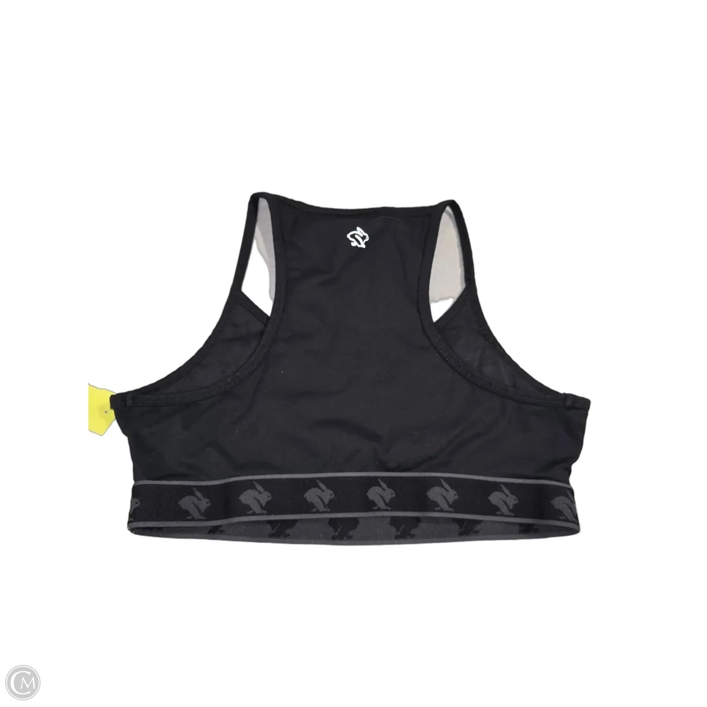 Athletic Bra By Rabbit In Black, Size: M