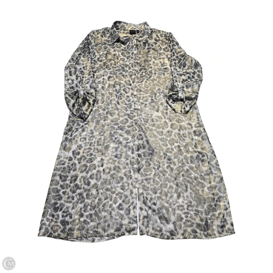 Shawl By Rafaella In Animal Print, Size: L