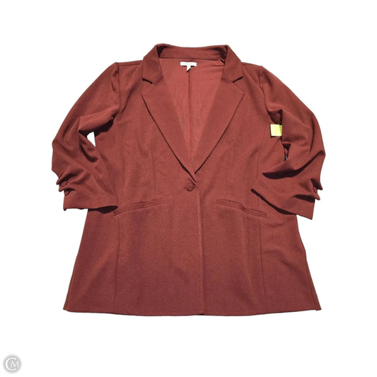 Blazer By Maurices In Maroon, Size: L