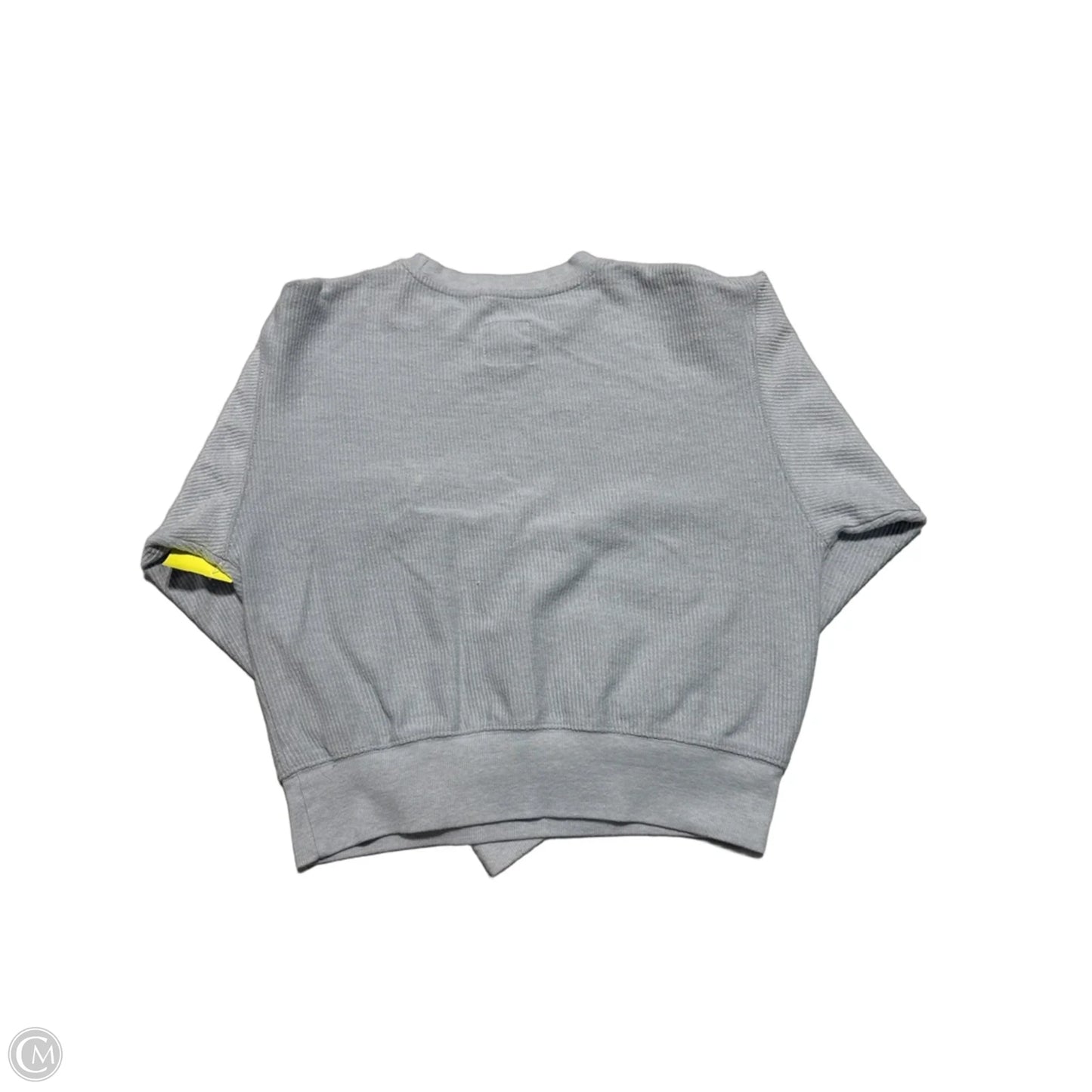 Top Long Sleeve By Reflex In Blue, Size: L