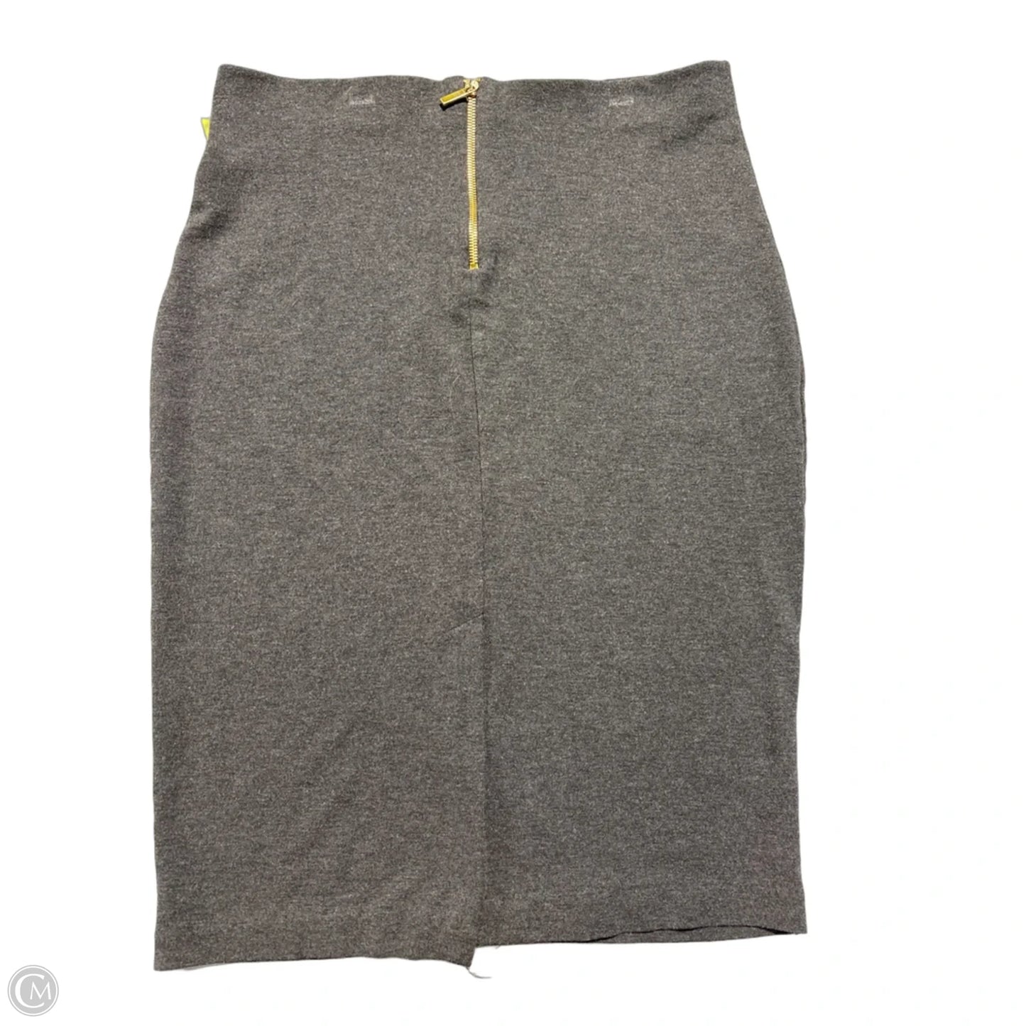 Skirt Midi By H&m In Grey, Size: L